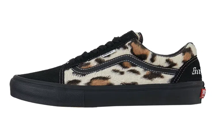 Supreme x Vans Old Skool Leopard Black