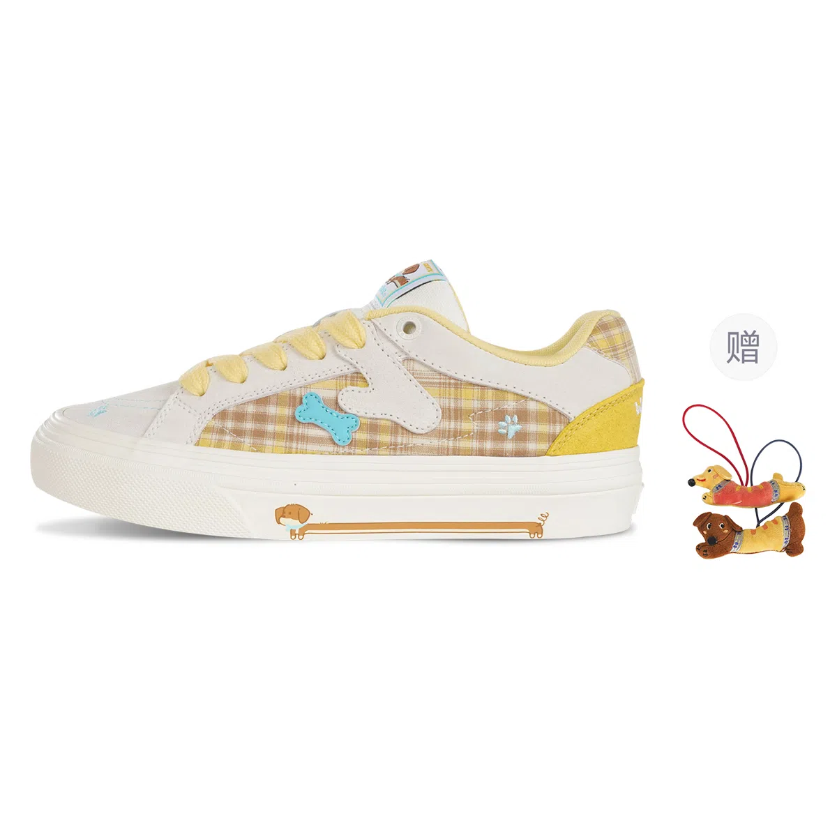 ollieskate Sausage Dog Low Top Sneakers