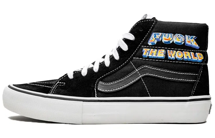 Supreme x Vans SK8-Hi Black