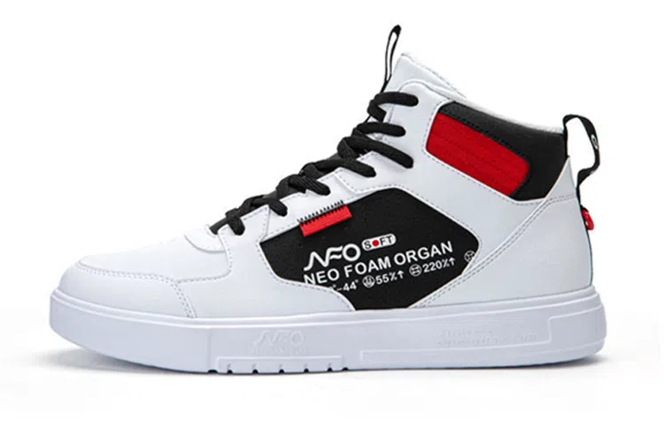 361° High Top Sneakers White Black