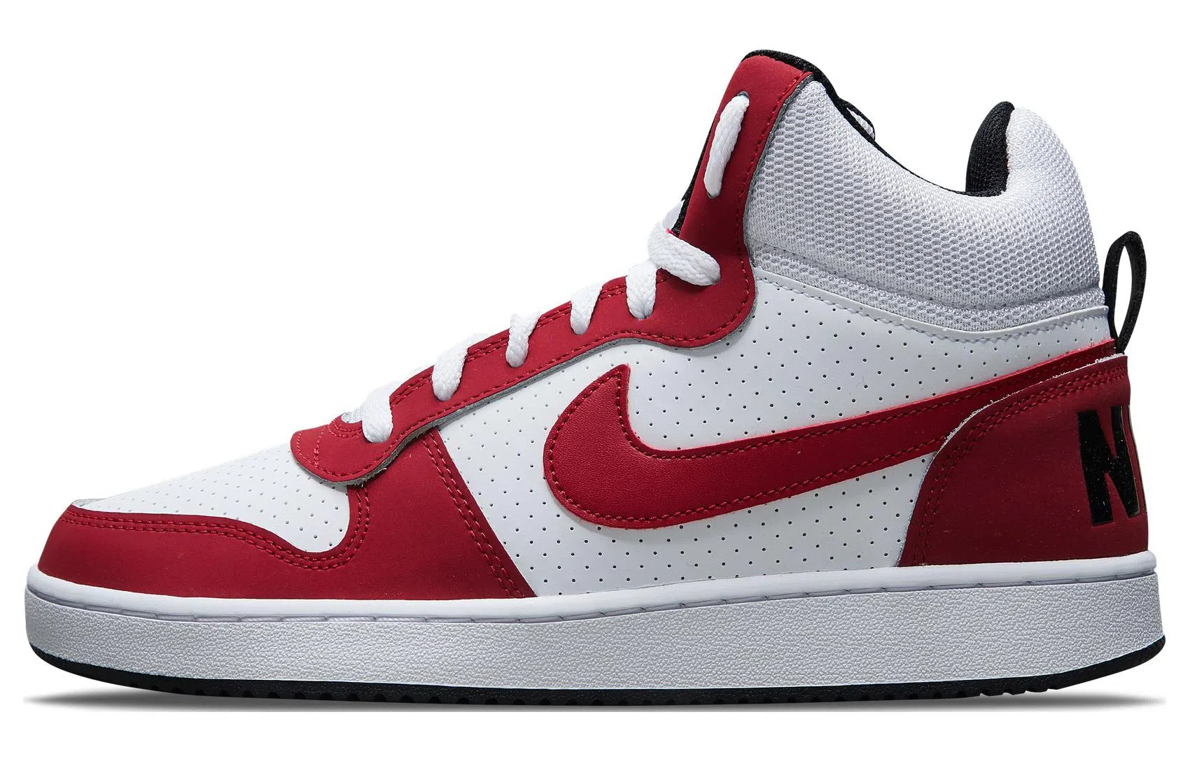 Nike Court Borough Mid Red White