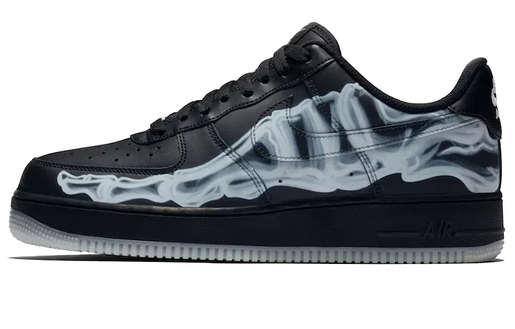 Nike Air Force 1 Skeleton Black