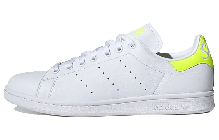 adidas Stan Smith White Yellow Fluorescent
