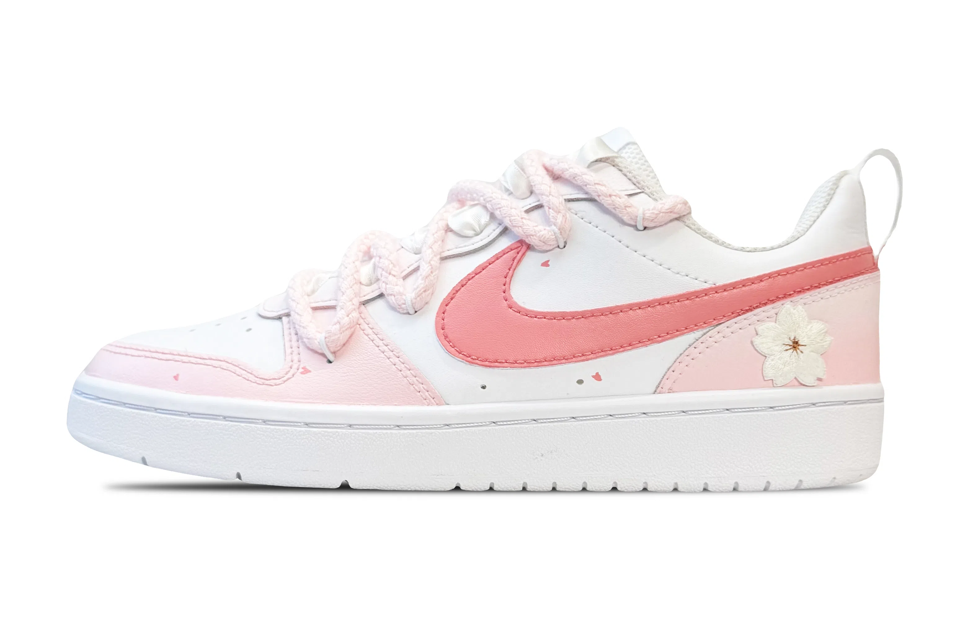 Nike Court Borough Low GS Pink