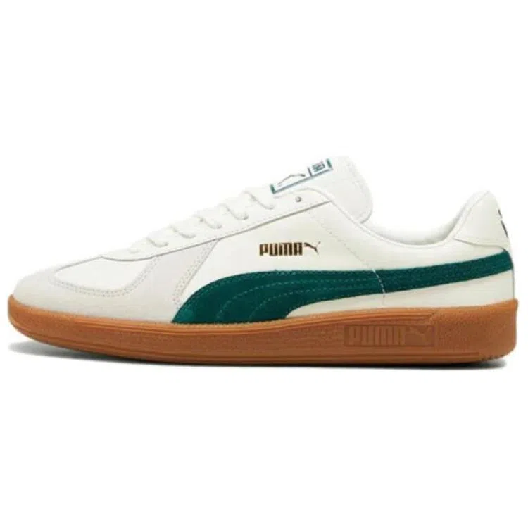 PUMA Army Trainer White Green
