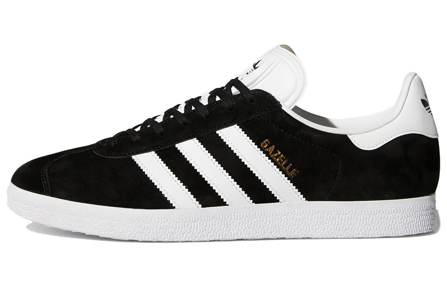 adidas Gazelle Black White Gold