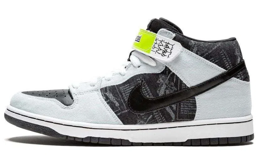 Nike SB Dunk Mid Premium White Black