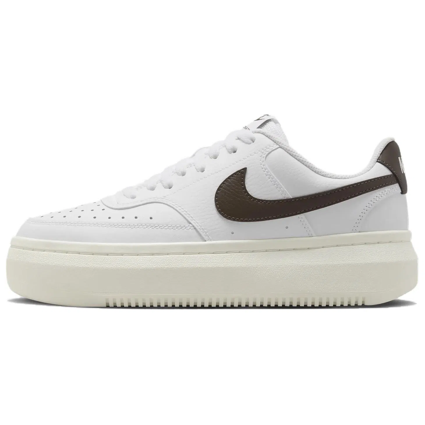 Nike Court Vision Alta LTR White Brown