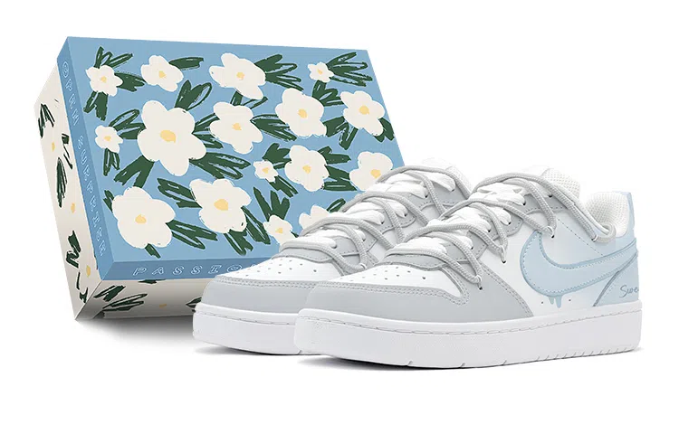 Nike Court Borough GS Ice Blue