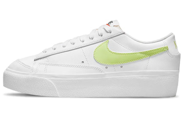 Nike Blazer Low Platform White Green