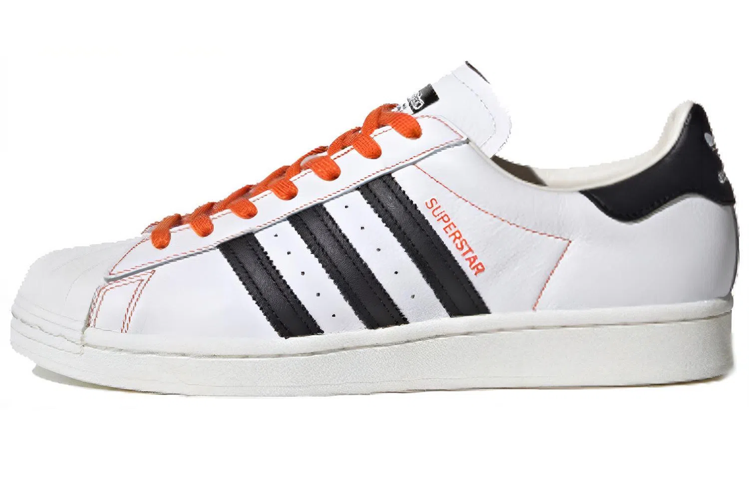 adidas Superstar White Orange