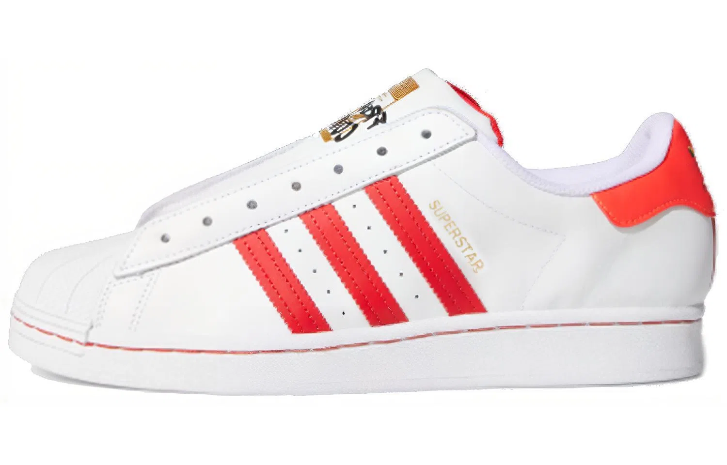 adidas Superstar White Red