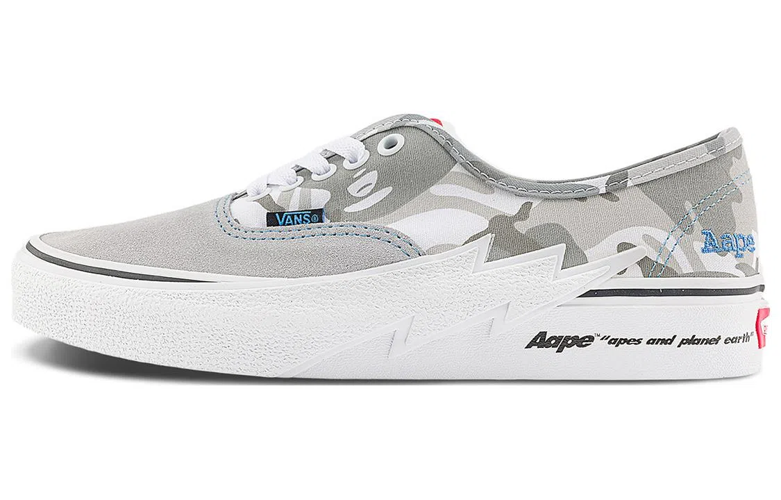 Aape x Vans Authentic Grey Camo