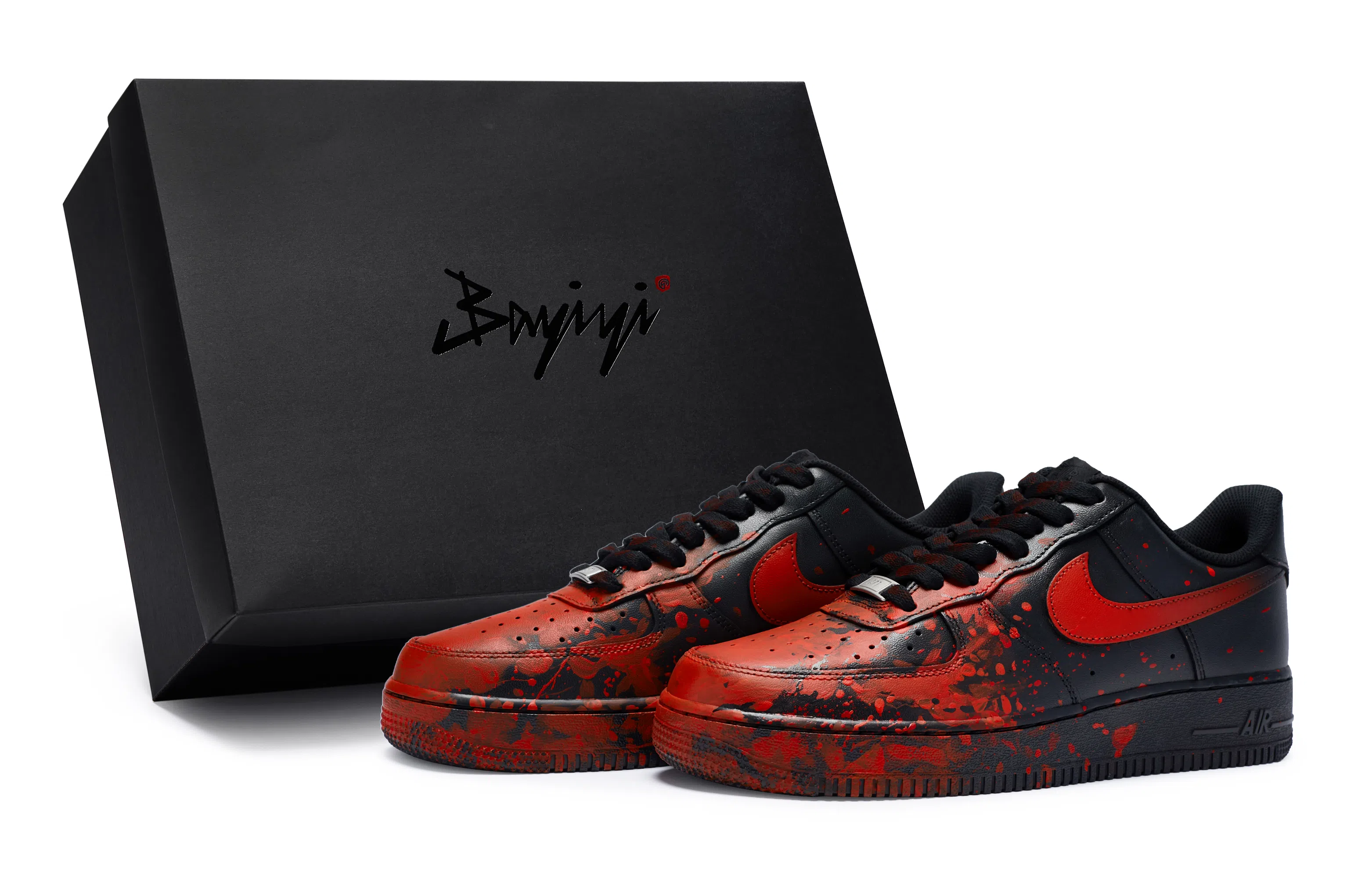 Nike Air Force 1 '07 Black Red