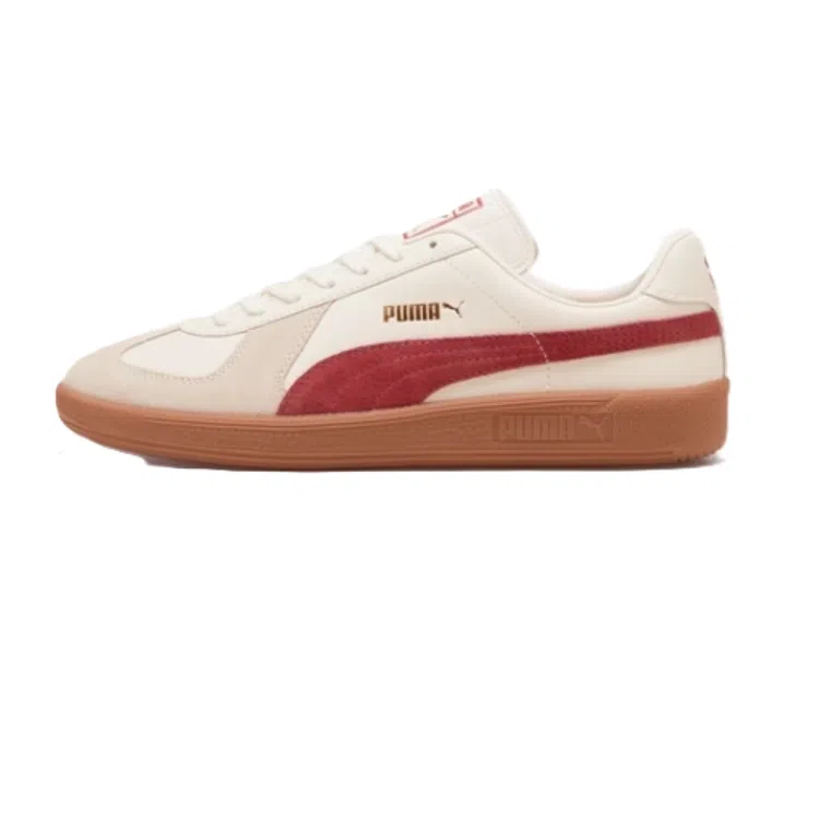 PUMA Army Trainer White Red