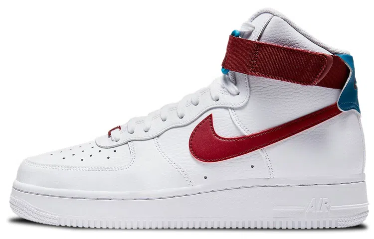 Nike Air Force 1 High White Red Green