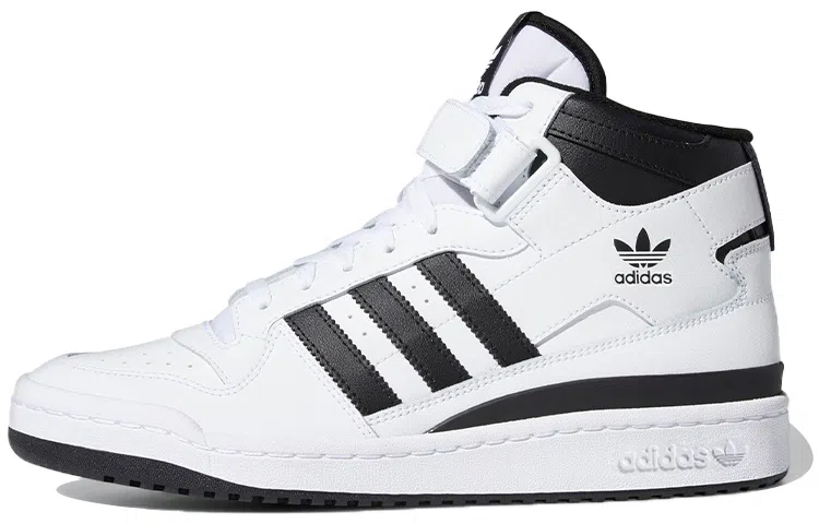 adidas Forum Mid White Black