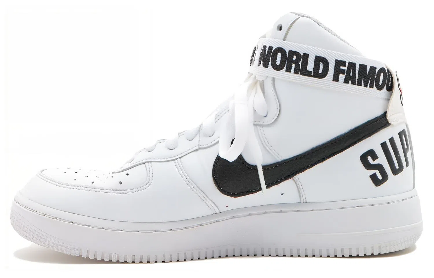 Supreme x Nike Air Force 1 High White