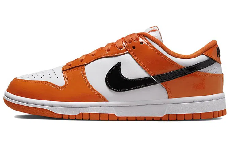Nike Dunk Low White Black Orange