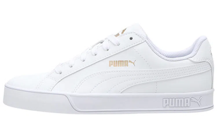 PUMA Smash Classic White Gold