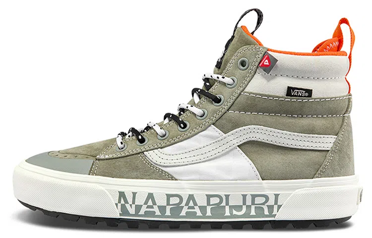 Napapijri x Vans SK8 High Smog Grey