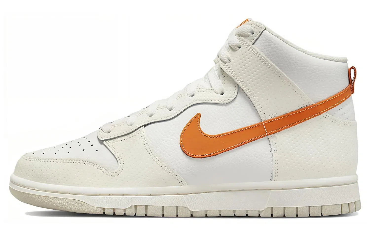 Nike Dunk High White Orange