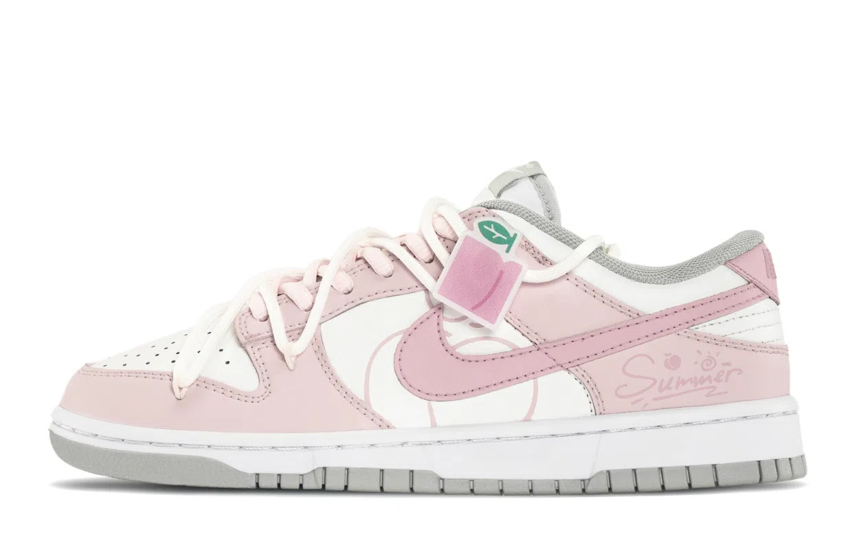 Nike Dunk Low Pink White