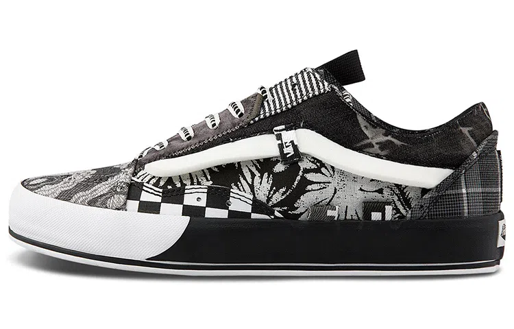 Vans Old Skool Cap Black White