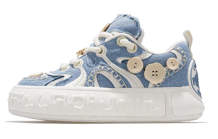 Palladium Skate Pallanote Light Blue White