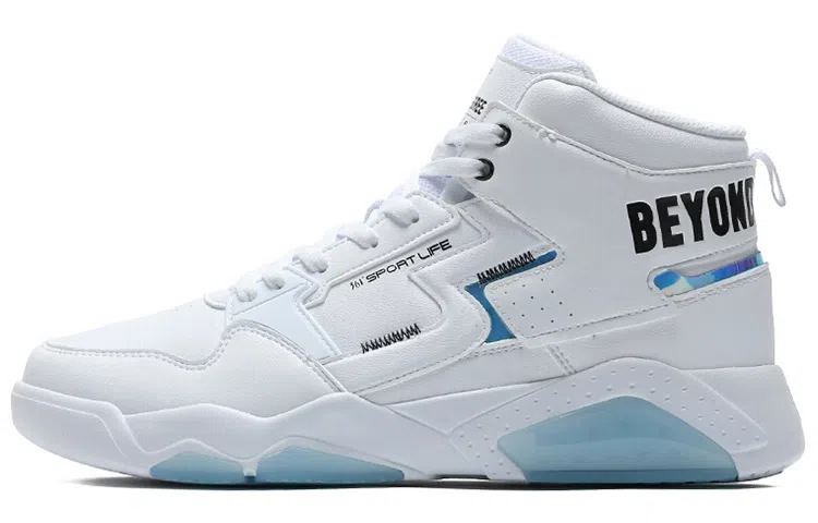 361° High Top Sneakers White Blue