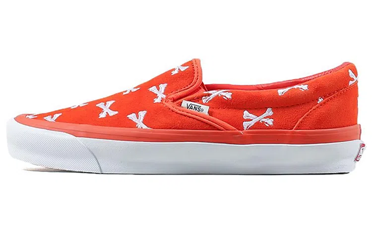 WTAPS x Vans Vault Classic Slip-On OG LX Orange Bone