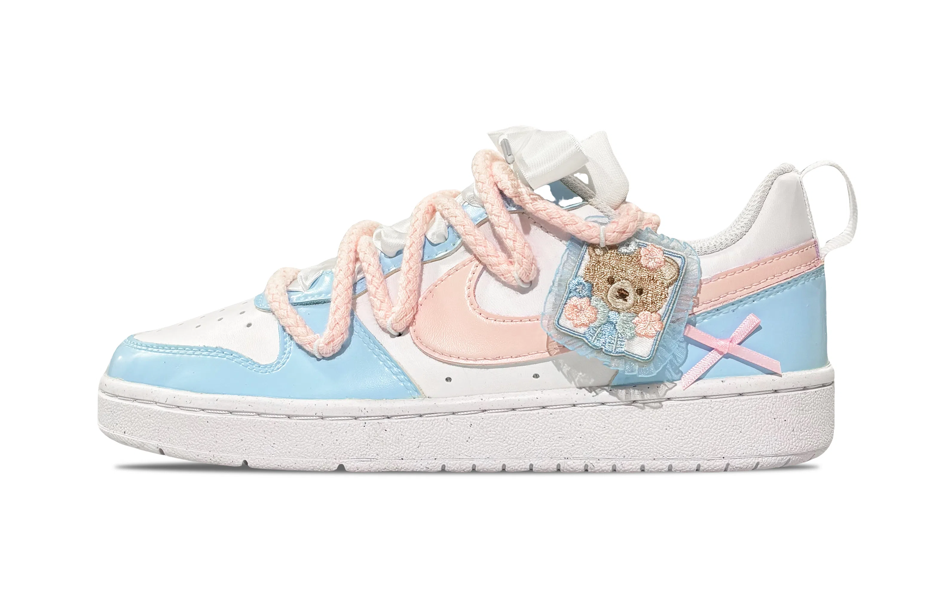 Nike Court Borough Low GS Light Blue