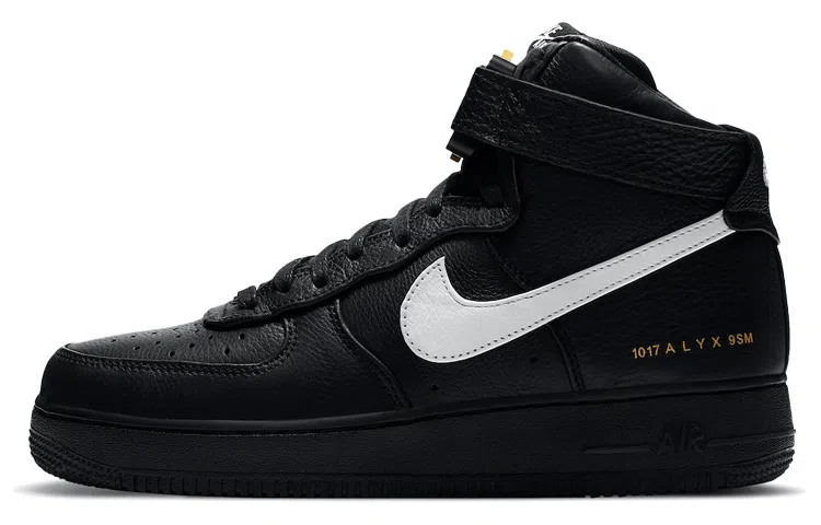 1017 ALYX 9SM x Nike Air Force 1 High Black White