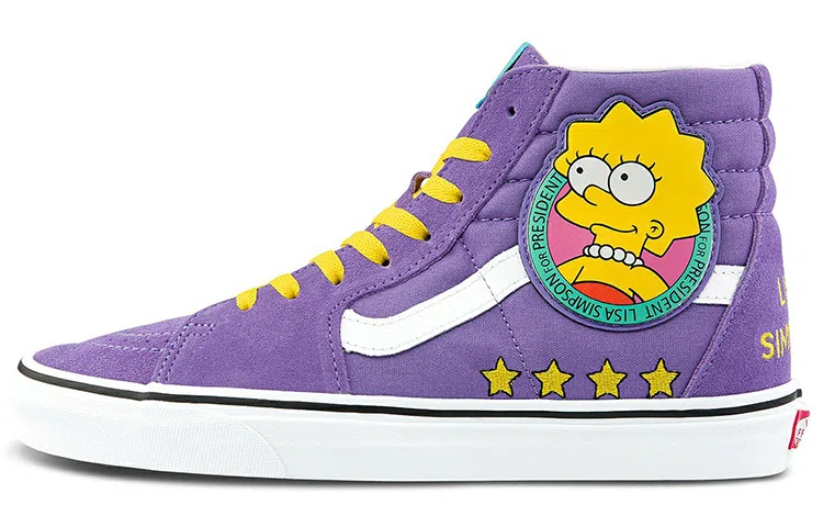 Vans x The Simpsons SK8 High Purple