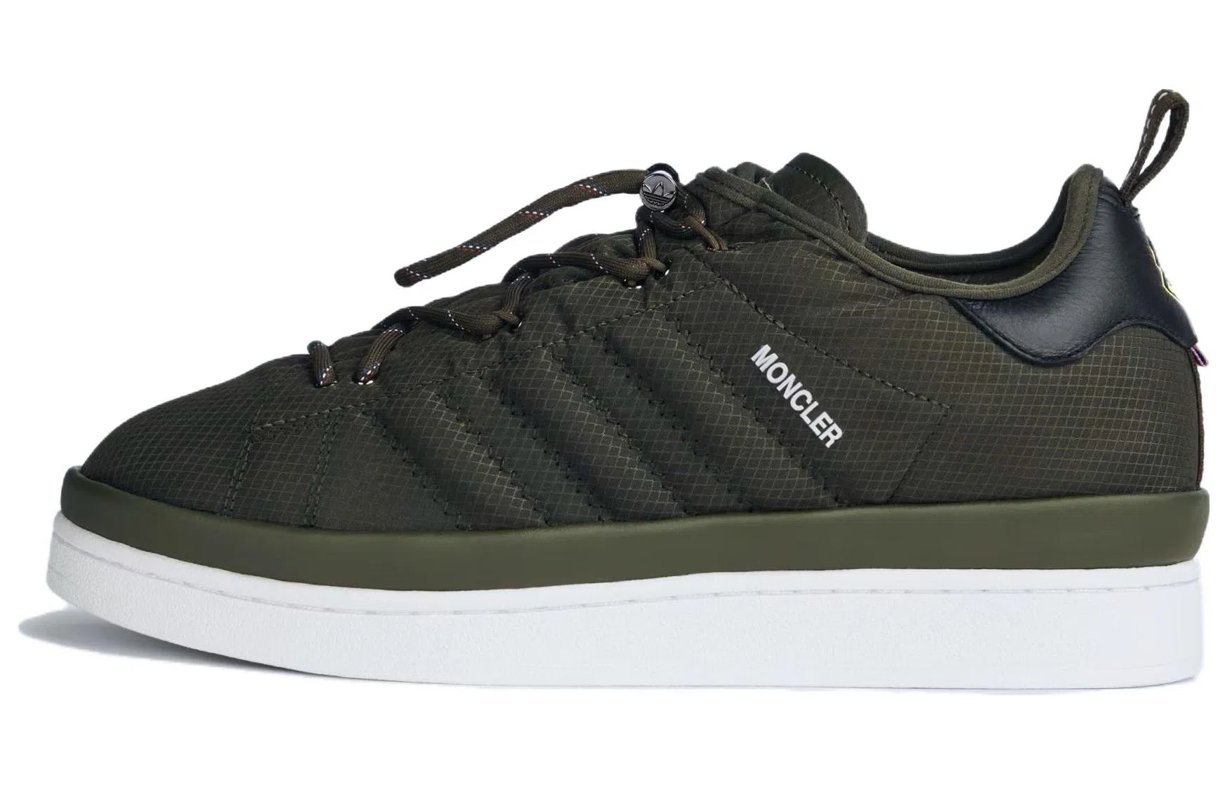 Moncler x adidas Originals Campus Olive Green