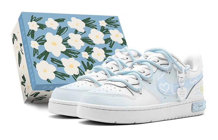 Nike Court Borough Low Blue White