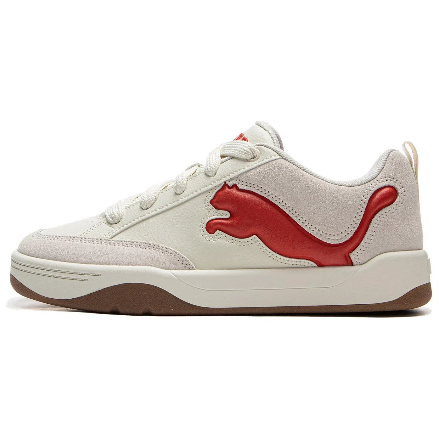 PUMA Park Lifestyle White Red