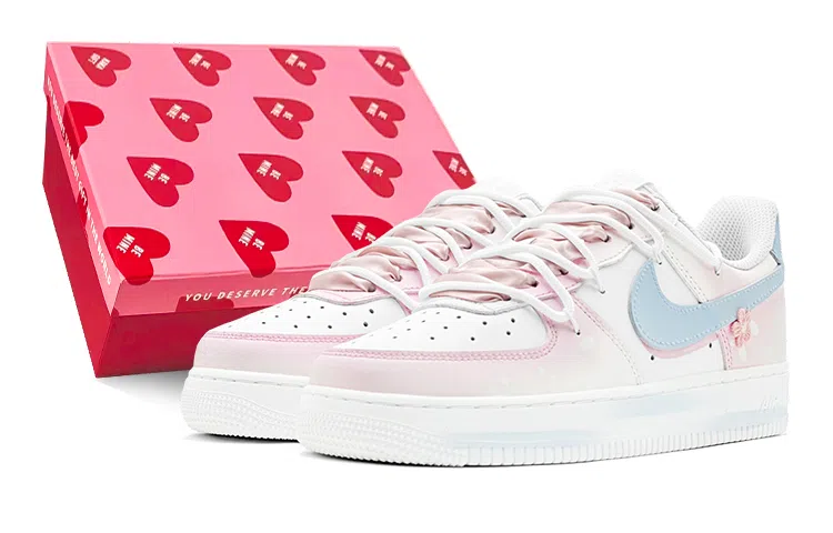 Nike Air Force 1 Low GS Blue Pink