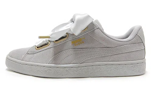 PUMA Suede Heart Satin Grey