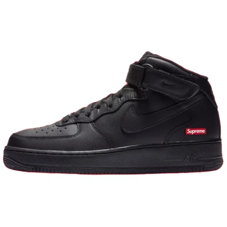 Supreme x Nike Air Force 1 MID Black