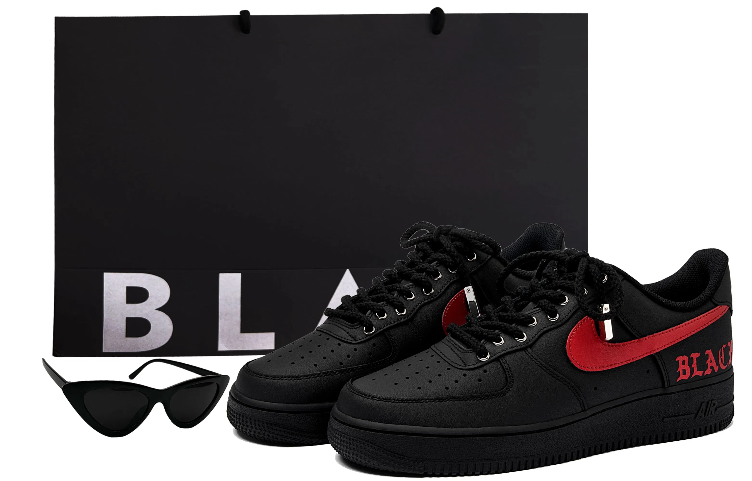 Nike Air Force 1 '07 Black Red