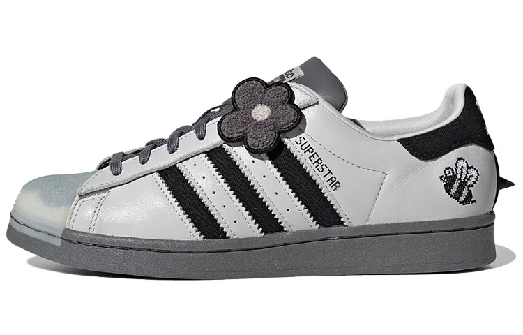 Melting Sadness x Adidas Originals Superstar Babo Grey Black