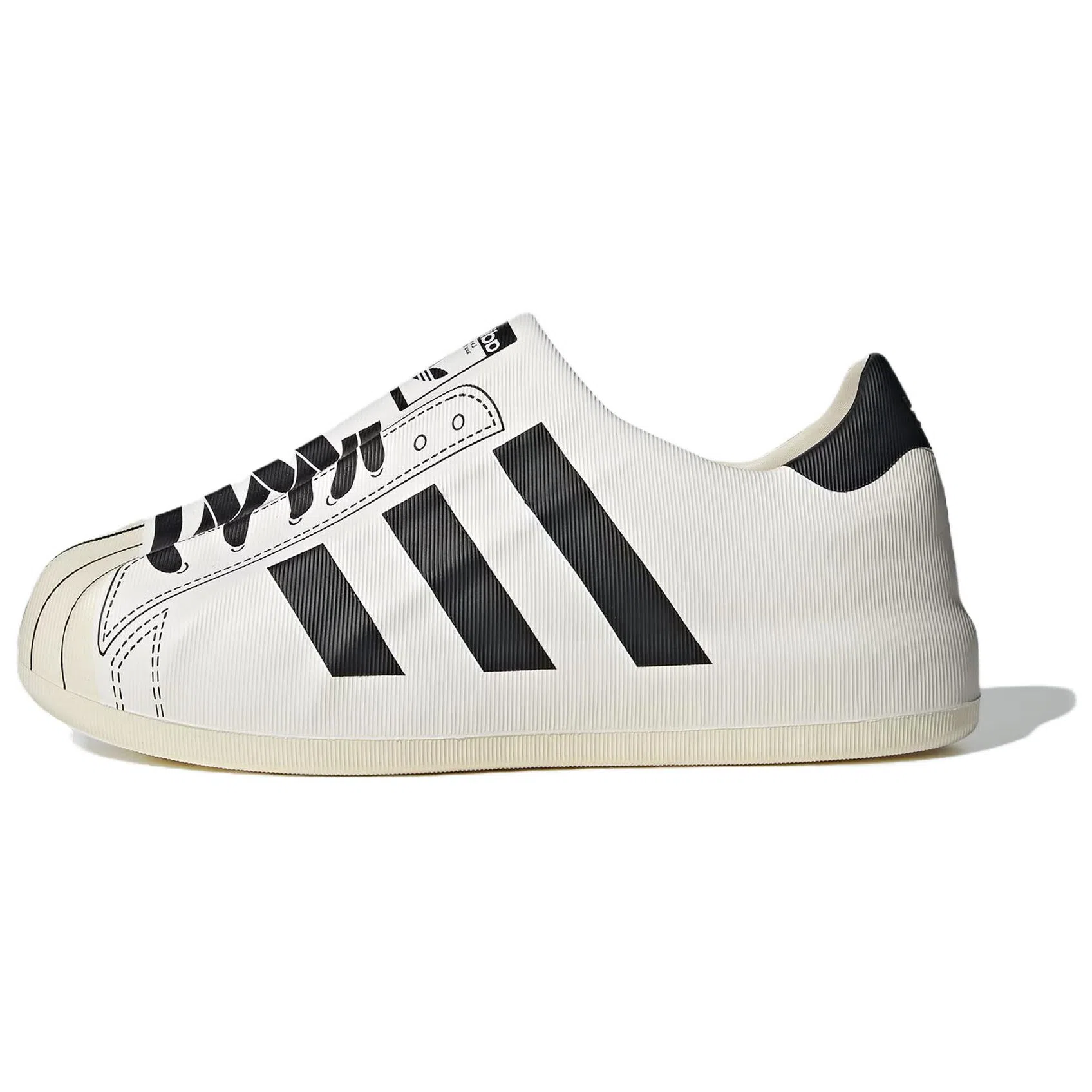 adidas AdiFOM Superstar White Black