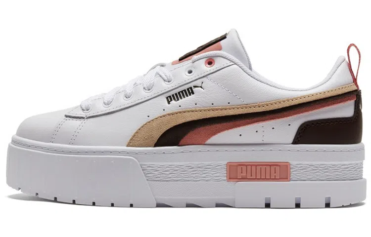 PUMA Mayze Triplex White Beige Pink