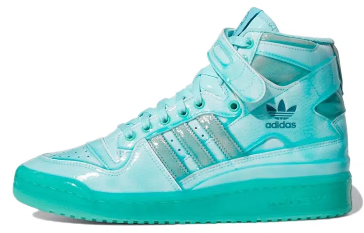 Jeremy Scott x adidas Forum Dipped Mint Blue