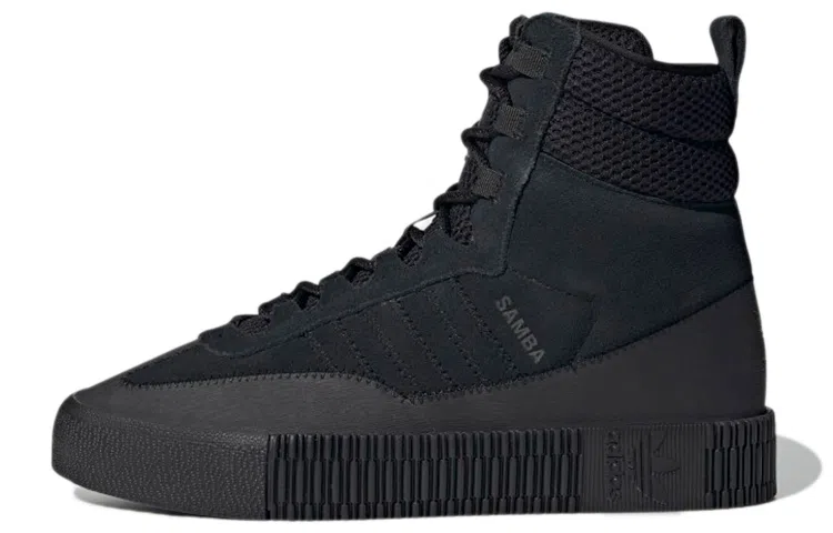 adidas Samba High Top Black