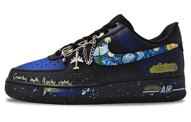 Nike Air Force 1 Van Gogh Starry Night