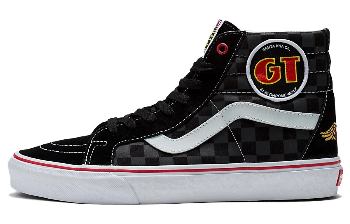 OUR LEGENDS x Vans SK8 High Black White Red