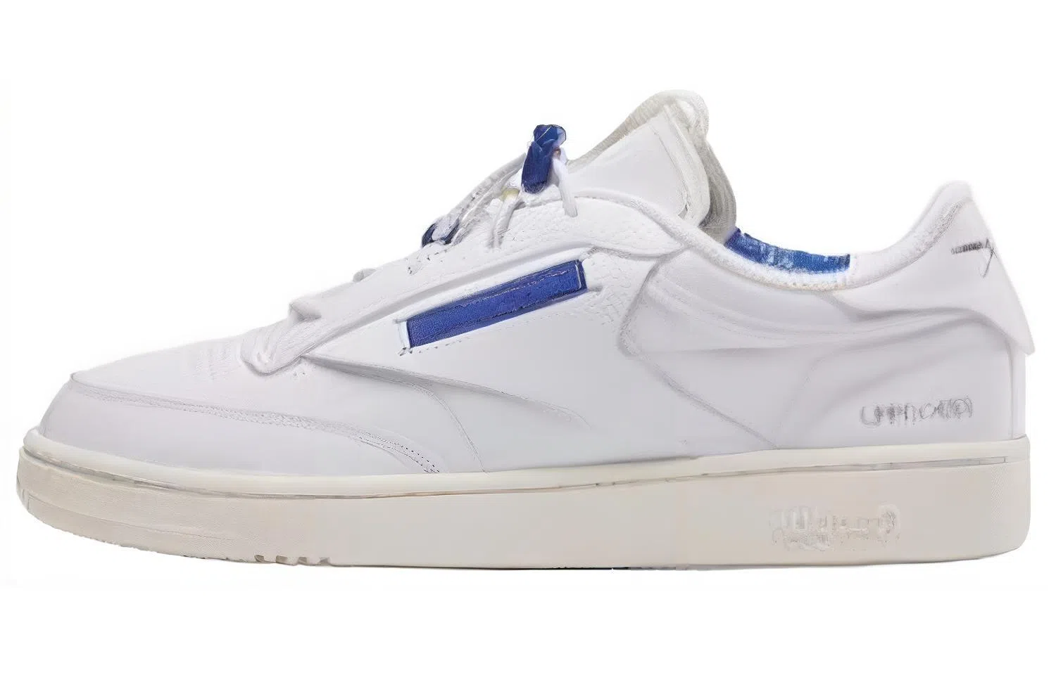 Milk x Reebok Club C 85 VEGAN White Blue