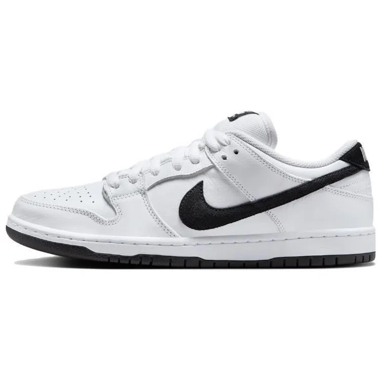 Nike Dunk SB Low Pro White Suede Black